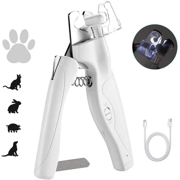 Dog Nail Files Nail Clippers and White Trimmers with Rechargeable Lights Sharp Razor Blades Nail File For Safe Storage Hand Tool
Dog Nail Files Nail Clippers and White Trimmers with Rechargeable Lights Sharp Razor Blades Nail File For Safe Storage Hand Tool
