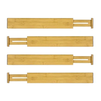 1/2/4pcs Bamboo Drawer Organizer Flatware Storage Box Kitchenware Drawer Divider Tableware Holer Bamboo Groceries Cutlery Tray
1/2/4pcs Bamboo Drawer Organizer Flatware Storage Box Kitchenware Drawer Divider Tableware Holer Bamboo Groceries Cutlery Tray