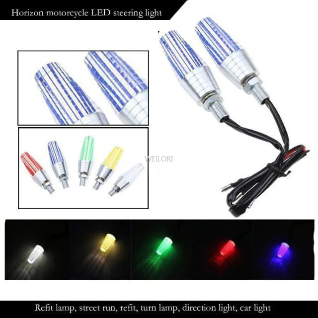 2Pcs Universal Motorcycle Turn Signal Lights Blinker Bulb Amber Flasher Light for Honda Kawasaki Suzuki Yamaha Lamp
2Pcs Universal Motorcycle Turn Signal Lights Blinker Bulb Amber Flasher Light for Honda Kawasaki Suzuki Yamaha Lamp