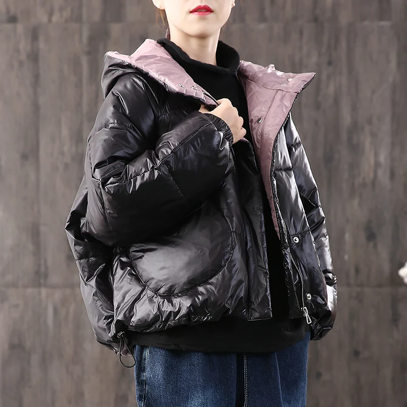 KMETRAM пуховая зимняя куртка женская теплая парка одежда 2019 корейская большого