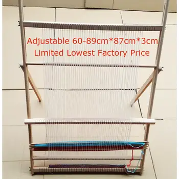 Hand-made looms DIY lifting Tapestry Loom Large frame knitting machine with Smooth surface Beech wooden 89*87cm
Hand-made looms DIY lifting Tapestry Loom Large frame knitting machine with Smooth surface Beech wooden 89*87cm