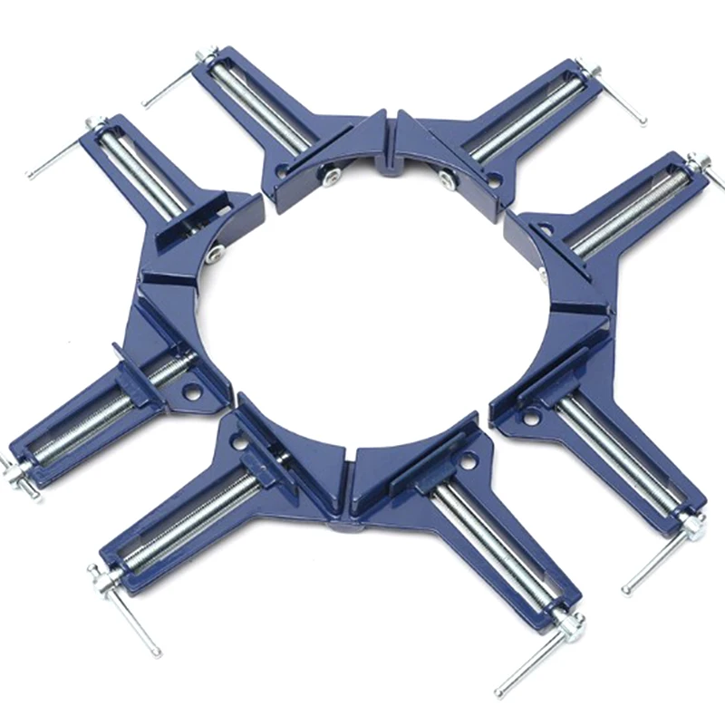 4Pcs 90 Degree Angle Clip Right Angle Woodworking Frame Clip Diy Hand Tool (Blue)
4Pcs 90 Degree Angle Clip Right Angle Woodworking Frame Clip Diy Hand Tool (Blue)