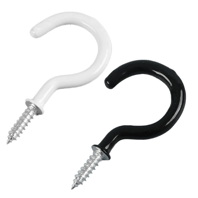 53Pcs 5 Size Plastic Cup Screw Hook Coated Plant Picture Hanger Jewelry Holder
53Pcs 5 Size Plastic Cup Screw Hook Coated Plant Picture Hanger Jewelry Holder