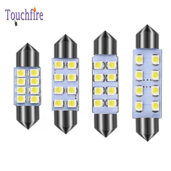 100X Car Light C5W 8LED 31 36 39 41mm White 3528smd 1210 Festoon Dome Map Reading License Plate Lamp Bulb DC12V Wholesale
100X Car Light C5W 8LED 31 36 39 41mm White 3528smd 1210 Festoon Dome Map Reading License Plate Lamp Bulb DC12V Wholesale