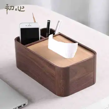 Solid Wood Multi-functional Remote Control Storage Box Tissue Box European-style Paper Box Living Room Tea Table Desktop Paper
Solid Wood Multi-functional Remote Control Storage Box Tissue Box European-style Paper Box Living Room Tea Table Desktop Paper
