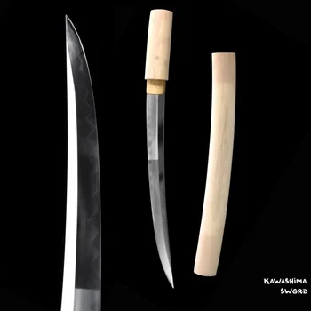 Japanese Tanto-T10 Steel Clay Tempered Real Hamon Small Knife Letter Opener Full Tang Sharpness-Shirasay Sword-Long Kissaki 
Japanese Tanto-T10 Steel Clay Tempered Real Hamon Small Knife Letter Opener Full Tang Sharpness-Shirasay Sword-Long Kissaki