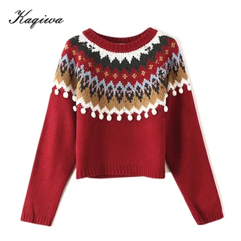 2020 Japanese soft wind women's sweater women's loose autumn and winter wear Christmas Red New Year Vintage knitted pullover
2020 Japanese soft wind women's sweater women's loose autumn and winter wear Christmas Red New Year Vintage knitted pullover