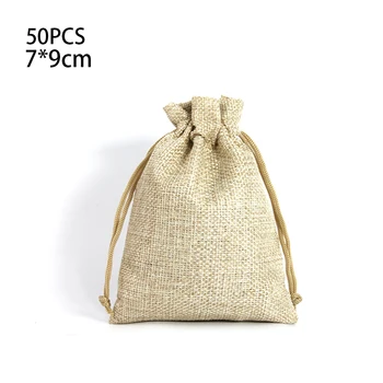 50pcs Mini Linen Jute Drawstring Gift Bags Pouch Wedding Party Favor Sacks Bag Linen Pouches 2020 Newarrival
50pcs Mini Linen Jute Drawstring Gift Bags Pouch Wedding Party Favor Sacks Bag Linen Pouches 2020 Newarrival