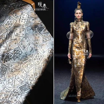 New Leather Cloth Concavo-convex Playing CARDS Waterproof DIY Stage Dress Clothes Decor Synthetic Leather Designer Fabric
New Leather Cloth Concavo-convex Playing CARDS Waterproof DIY Stage Dress Clothes Decor Synthetic Leather Designer Fabric