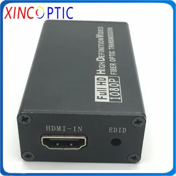 

Mini HDMI Fiber Optical Converter,1920*1200@60Hz Mini HDMI Audio Video Fiber Optic Extender with 1Ch Forward 3.5mm Audio,No SFP