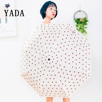YADA INS Luxury Three Folding Smaile Umbrellas Charms Rain Women uv Dots Umbrella For Womens Windproof Designer Umbrellas YS905
YADA INS Luxury Three Folding Smaile Umbrellas Charms Rain Women uv Dots Umbrella For Womens Windproof Designer Umbrellas YS905