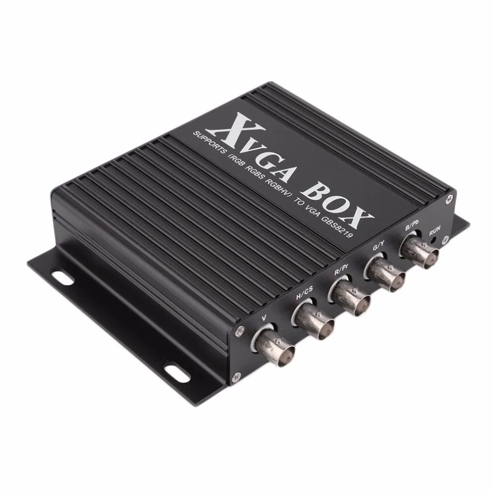 XVGA Box RGB RGBS RGBHV MDA CGA EGA to VGA Industrial Monitor Video Converter with US Plug Power Adapter Black
XVGA Box RGB RGBS RGBHV MDA CGA EGA to VGA Industrial Monitor Video Converter with US Plug Power Adapter Black