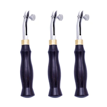 Jiwuo Adjustable Stainless Splitters Edger Scriber Filter Edger Leather Sidelines DIY Handmade Sewing Leather Craft Tool
Jiwuo Adjustable Stainless Splitters Edger Scriber Filter Edger Leather Sidelines DIY Handmade Sewing Leather Craft Tool