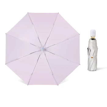 Automatic Three Folding Umbrella Super Anti UV Women Sun Umbrella Rain Women Man Parasol Female Portable Travel Sombrilla Playa 
Automatic Three Folding Umbrella Super Anti UV Women Sun Umbrella Rain Women Man Parasol Female Portable Travel Sombrilla Playa