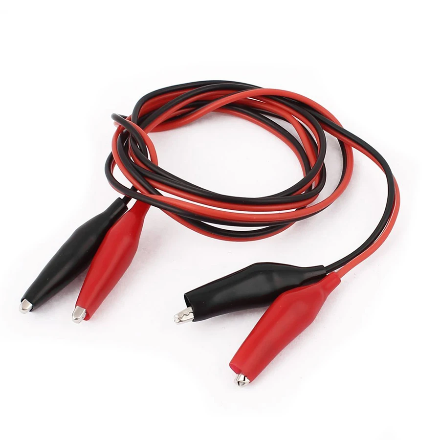 1M Black/Red Alligator Clips Wire Double-ended Crocodile Clips Cable Insulated Test Wire Connector Test Clamp Cable Connector
1M Black/Red Alligator Clips Wire Double-ended Crocodile Clips Cable Insulated Test Wire Connector Test Clamp Cable Connector
