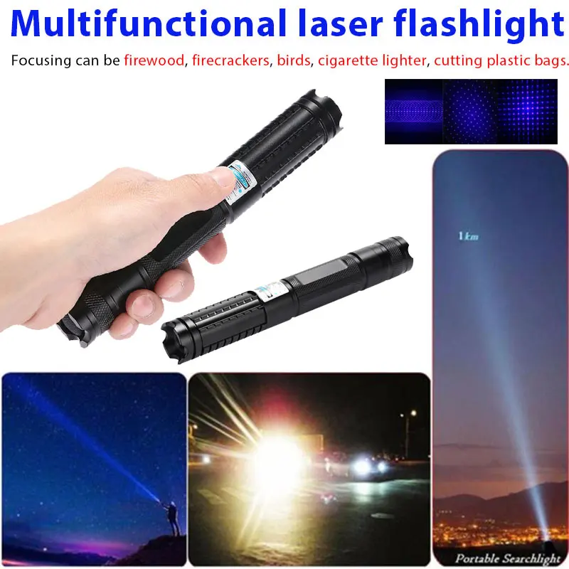 Laser Pointer Carving 500mW Laser Pen High Powered Laser Light 450nm Portable Pet Toy Starry Sky Black 7.4V
Laser Pointer Carving 500mW Laser Pen High Powered Laser Light 450nm Portable Pet Toy Starry Sky Black 7.4V