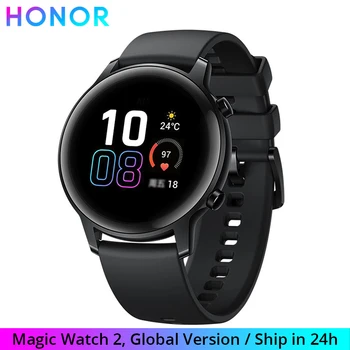 

Honor MagicWatch 2 42mm Smart Watch Fitness Activity Tracker with Heart Rate/Stress Monitor 7 Days Standby 5ATM Water Resistant