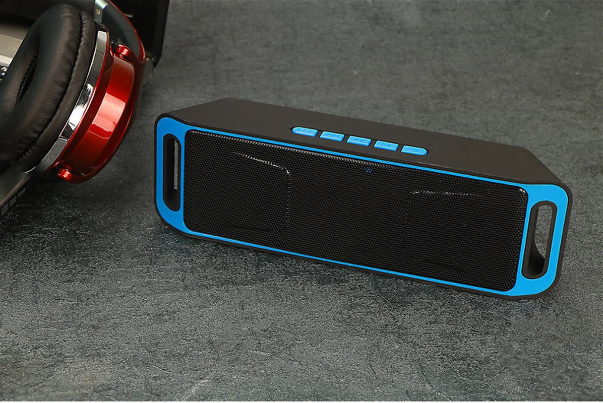 SC208 Wireless Bluetooth Speaker Dual Horn Bass Subwoofer AUX TF Card U Disk Loudspeaker for PC Phone Portable Outdoor Column
SC208 Wireless Bluetooth Speaker Dual Horn Bass Subwoofer AUX TF Card U Disk Loudspeaker for PC Phone Portable Outdoor Column