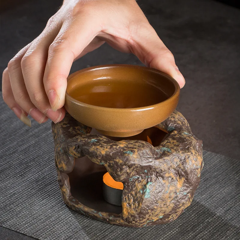 Подсвечник с подогревом подогреватель для чая в стиле ретро японском