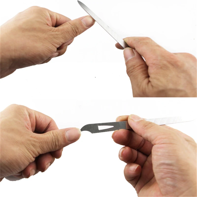 

Пилка для ногтей двусторонняя из нержавеющей стали, инструмент для маникюра и педикюра с акриловым гелем