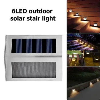 Stainless Steel Solar 6LED Stair Light Outdoor Garden Courtyard Security Lamp Energy Saving Environmental Protection
Stainless Steel Solar 6LED Stair Light Outdoor Garden Courtyard Security Lamp Energy Saving Environmental Protection