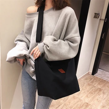 Vintage Trend Canvas Women Shoulder Bag Large Capacity Travel Crossbody Bags for Women Simple High Quality College Messenger Bag
Vintage Trend Canvas Women Shoulder Bag Large Capacity Travel Crossbody Bags for Women Simple High Quality College Messenger Bag