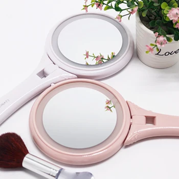 Led handle cosmetic mirror beauty mirror 5 times magnifying glass double sided mirror Princess pocket mirror vintage mirror
Led handle cosmetic mirror beauty mirror 5 times magnifying glass double sided mirror Princess pocket mirror vintage mirror