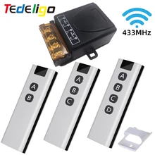 Smart Switch rf 433mhz Relay Module Wireless Remote Control Switch AC 220V 30A OnOff Transmitter For Exhaust Fan,WaterHeater,Led
Smart Switch rf 433mhz Relay Module Wireless Remote Control Switch AC 220V 30A OnOff Transmitter For Exhaust Fan,WaterHeater,Led