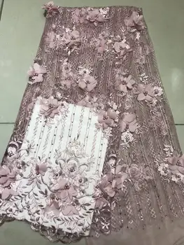 Hot sell 2019 Gold Pink African Swiss lace Gold Beads French mesh tulle wedding dress 3 d embroidered Africa lace fabrics
Hot sell 2019 Gold Pink African Swiss lace Gold Beads French mesh tulle wedding dress 3 d embroidered Africa lace fabrics