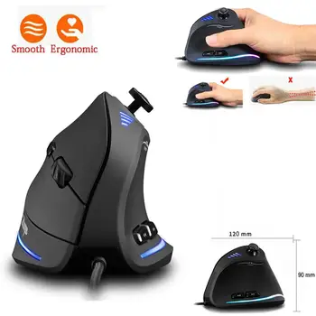 Wired Mouse C-18 Vertical Cable Game LED Programmable Remote Mouse For Ergonomics Computer Accessories 5.6
Wired Mouse C-18 Vertical Cable Game LED Programmable Remote Mouse For Ergonomics Computer Accessories 5.6