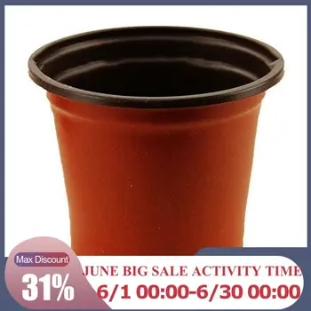 10pcs Soft plastic flower pots Two-color Durable seedling pot Garden tray Container Decoration plant For Home nursery W5S1
10pcs Soft plastic flower pots Two-color Durable seedling pot Garden tray Container Decoration plant For Home nursery W5S1