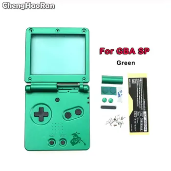 ChengHaoRan Limited Edition Green Full Housing Shell Replacement for Nintendo Gameboy Advance SP for GBA SP Console Cover Case
ChengHaoRan Limited Edition Green Full Housing Shell Replacement for Nintendo Gameboy Advance SP for GBA SP Console Cover Case