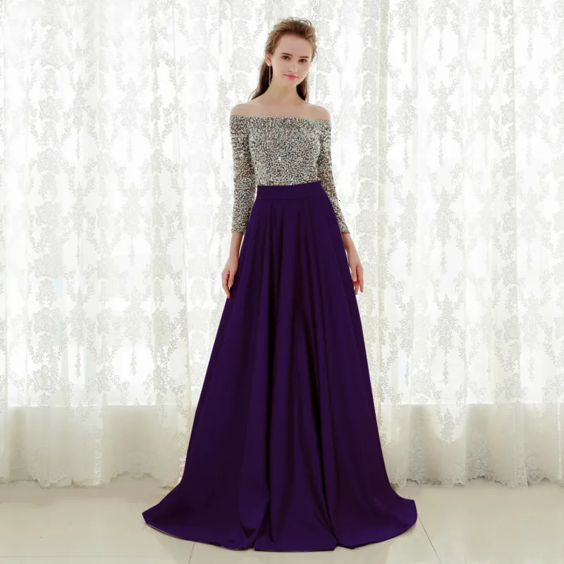 JIEZuoFang Spring Fashion Dress Women's Long Sleeves Bright Silk Plus Size Floor-length Dress Femme Party Night Club Dress
JIEZuoFang Spring Fashion Dress Women's Long Sleeves Bright Silk Plus Size Floor-length Dress Femme Party Night Club Dress