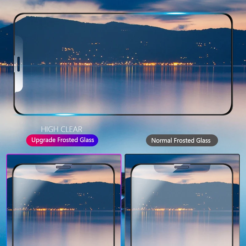 FUll-cover-matte-glass-For-iphone-11-pro-max-screen-protector-frosted-protective-tempered-for-iphone (1)