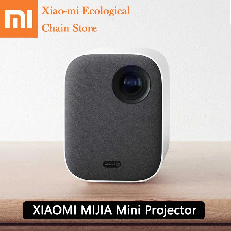 Фото Портативный мини-проектор Xiaomi Mijia DLP 1920*1080 поддержка 4K видео Wi-Fi Full HD | Электроника