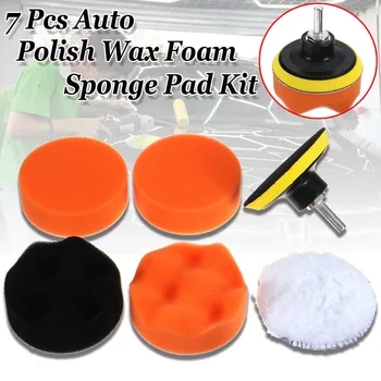 7Pcs Polishing Sponge Wheel Buffing Pad Set for Glass/Car Polisher with M10 Drill Adapter Pad for Electric Drill
7Pcs Polishing Sponge Wheel Buffing Pad Set for Glass/Car Polisher with M10 Drill Adapter Pad for Electric Drill