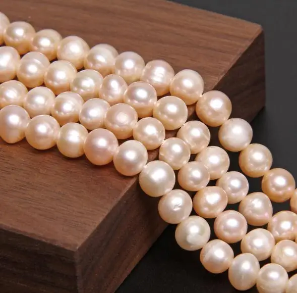 

New Arrival Favorite Pearl Loose Beads Fine Jewelry 6-9MM Freshwater Pearls DIY Women Elegant Making Necklace Bracelet Gift