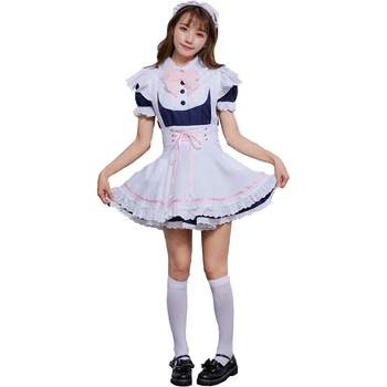 New Cosplay Halloween Costume Chef Maid Uniform Cosplay Bar Restaurant Anime Halloween Maid Costumes
New Cosplay Halloween Costume Chef Maid Uniform Cosplay Bar Restaurant Anime Halloween Maid Costumes