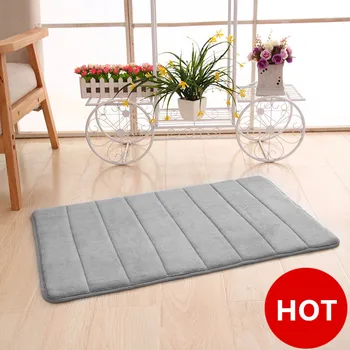 40*60cm Colorful Bath Mat Bathroom Memory Foam Mat Carpet Water Absorption Rug Floor Anti Slip Soft Rug Mats Home Kitchen hot 
40*60cm Colorful Bath Mat Bathroom Memory Foam Mat Carpet Water Absorption Rug Floor Anti Slip Soft Rug Mats Home Kitchen hot
