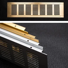 4Pcs Aluminum Rectangle Air Vent Perforated Sheet Web Plate Ventilation Grille For Closet Shoe Cupboard Decorative Cover 
4Pcs Aluminum Rectangle Air Vent Perforated Sheet Web Plate Ventilation Grille For Closet Shoe Cupboard Decorative Cover