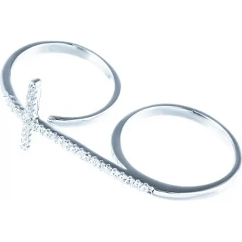 Jay VI ring with cubic zirconia 
Jay VI ring with cubic zirconia