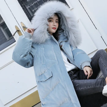 Winter Hooded Ladies Coat Long Coats Parka Colour-matched jacket for mid-long 2019 new women thick jacket down jacket women B638
Winter Hooded Ladies Coat Long Coats Parka Colour-matched jacket for mid-long 2019 new women thick jacket down jacket women B638