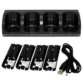 For Nintend WII Remote Controller Charger Charging Dock Station +2 Batteries Game Accessories
For Nintend WII Remote Controller Charger Charging Dock Station +2 Batteries Game Accessories