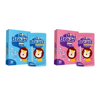 150ml Lion Breast Milk Storage Bag Fresh-keeping Bag Disposable Milk Bag 30 Pieces Milk Storage Bag Breast Milk Refrigerated
150ml Lion Breast Milk Storage Bag Fresh-keeping Bag Disposable Milk Bag 30 Pieces Milk Storage Bag Breast Milk Refrigerated