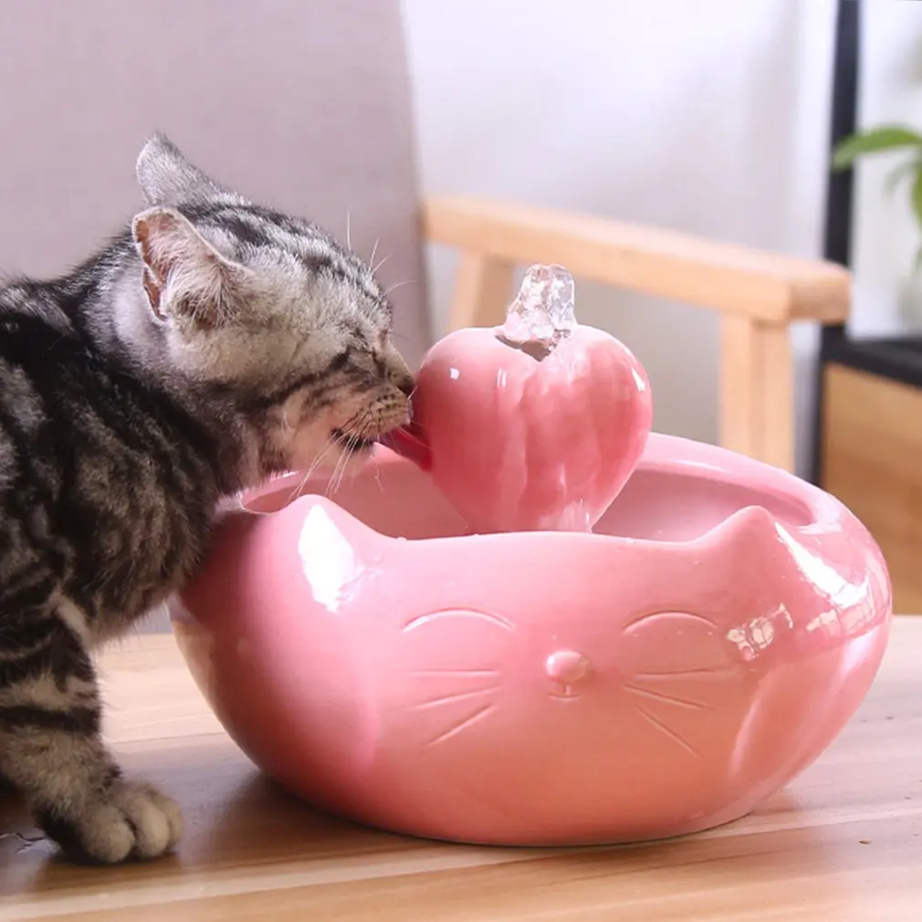 Automatic Ceramic Pet Water Fountain Feeder Pets Kitten Dogs Water Dispenser Electric Water Basin Drinker Pet Feeding Supplies
Automatic Ceramic Pet Water Fountain Feeder Pets Kitten Dogs Water Dispenser Electric Water Basin Drinker Pet Feeding Supplies