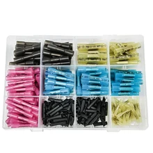 250PCS Assortment Heat Shrink Butt Connectors Crimp Insulated Waterproof Kit electrical connector terminator wire connector
250PCS Assortment Heat Shrink Butt Connectors Crimp Insulated Waterproof Kit electrical connector terminator wire connector