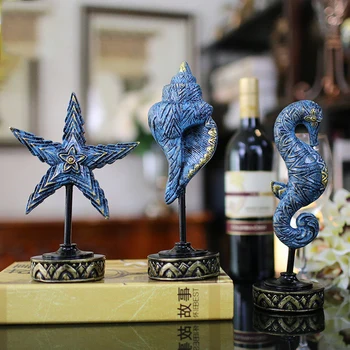 MODERN RESIN CONCH HIPPOCAMPUS STARFISH FIGURINES CRAFTS HOME LIVINGROOM TABLE ORNAMENTS OFFICE DESKTOP STATUE DECORATION DECOR
MODERN RESIN CONCH HIPPOCAMPUS STARFISH FIGURINES CRAFTS HOME LIVINGROOM TABLE ORNAMENTS OFFICE DESKTOP STATUE DECORATION DECOR