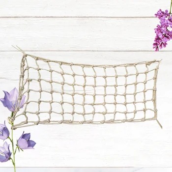 1Pc Pet Hammock Sturdy Practical Safe Funny Hemp Rope Climbing Net Hanging Net Climbing Toy Parrot Toy for Cage Garden
1Pc Pet Hammock Sturdy Practical Safe Funny Hemp Rope Climbing Net Hanging Net Climbing Toy Parrot Toy for Cage Garden