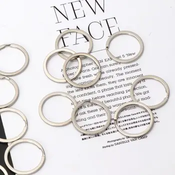 50Pcs 1 Inch Round Flat Key Chain Ring Split Ring Dog Tag Keys Organizer Holder
50Pcs 1 Inch Round Flat Key Chain Ring Split Ring Dog Tag Keys Organizer Holder