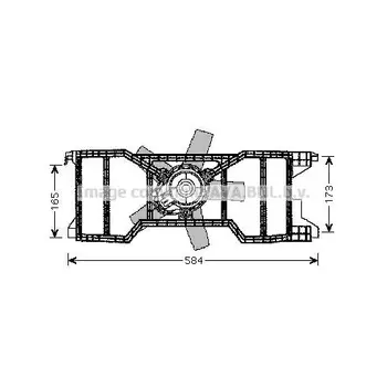 Cooling fan Ford Fiesta/Fusion 1.25/1.4 01 AVA QUALITY
Cooling fan Ford Fiesta/Fusion 1.25/1.4 01 AVA QUALITY